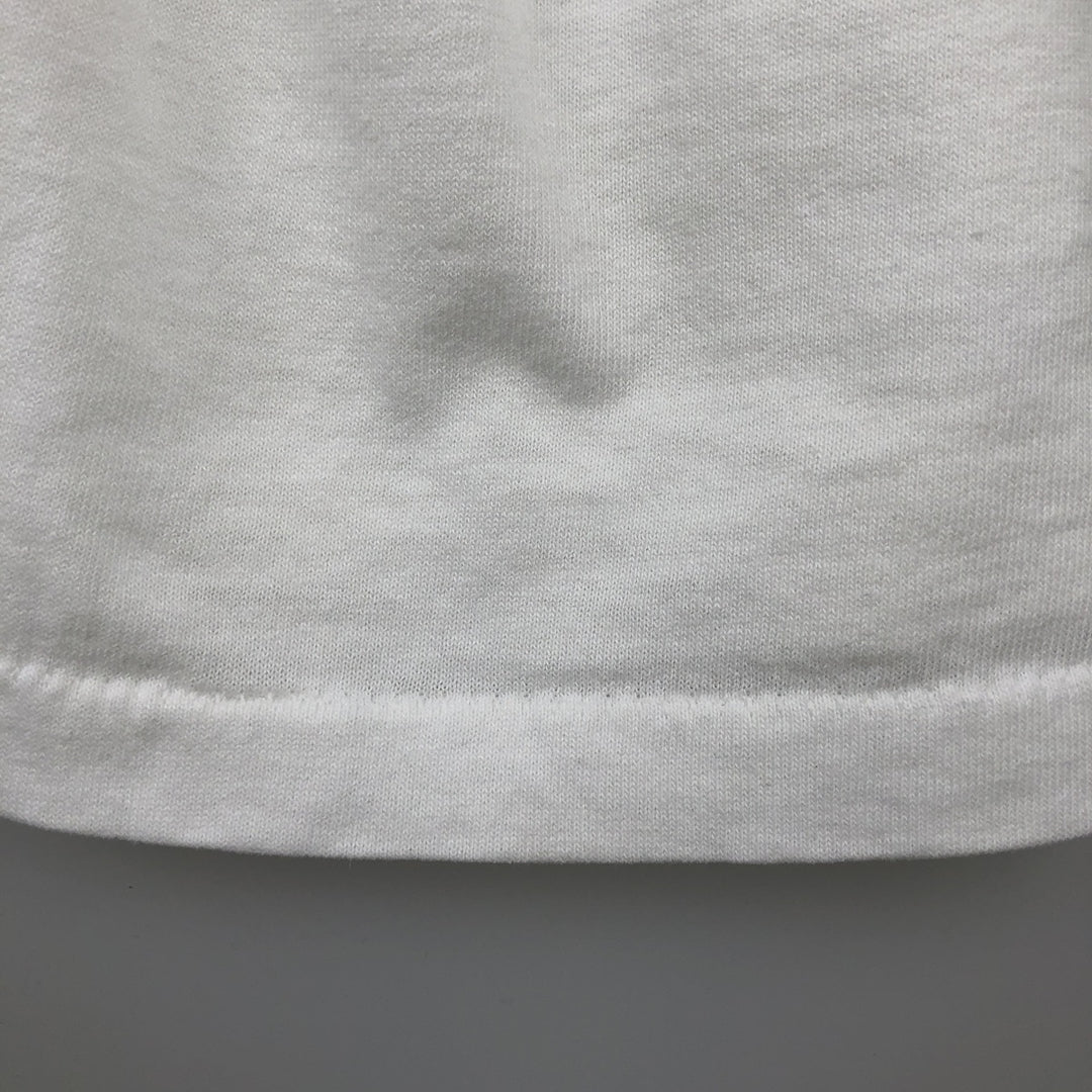 90's ONEITA POWER cotton white type Vintage Second Hand