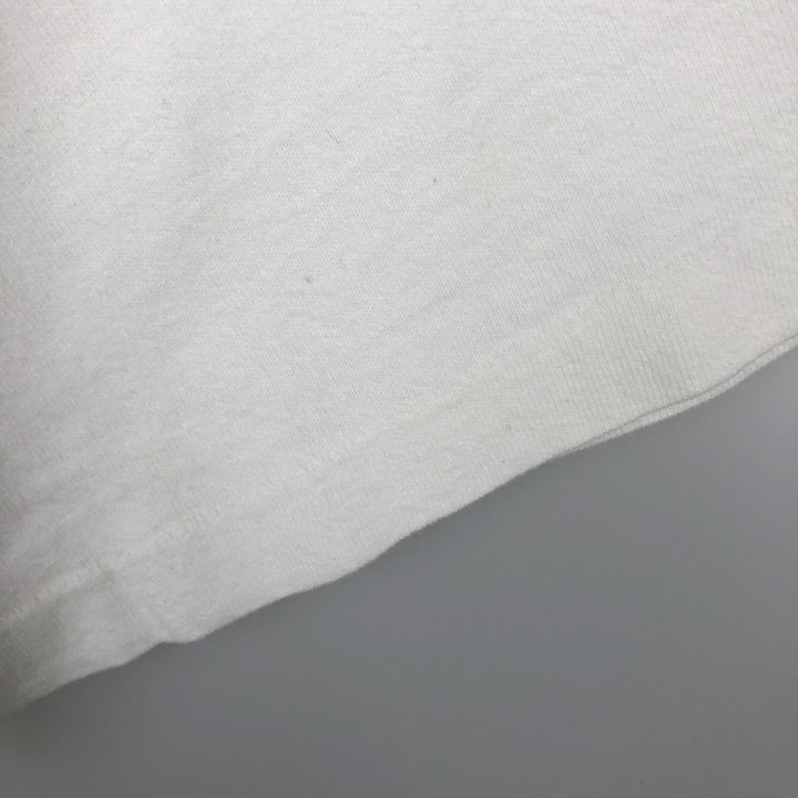 Printed T-shirt, men's size XL unclear white type Vintage Second Hand