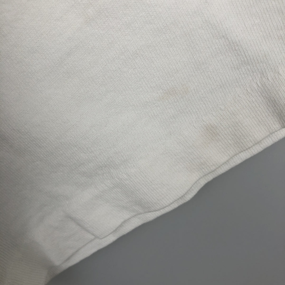 90'S Jacques Moret Art T-Shirt, Made in USA, Men's XL equivalent, Vintage cotton white type Vintage Second Hand
