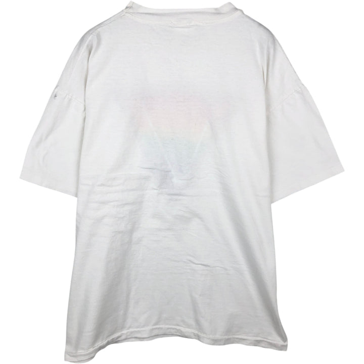 LIMIN'AROUND Art T-Shirt, Made in USA, Men's XL equivalent, Vintage. cotton white type Vintage Second Hand