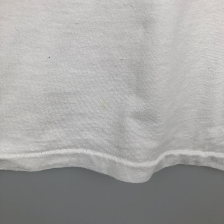 LIMIN'AROUND Art T-Shirt, Made in USA, Men's XL equivalent, Vintage. cotton white type Vintage Second Hand