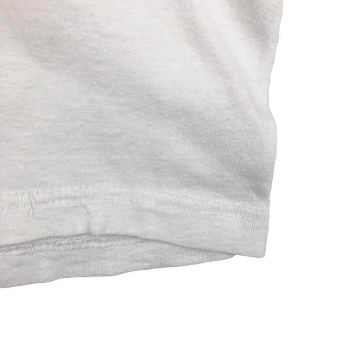 Calvin and Hobbes character print T-shirt, men's size M. unclear white type Vintage Second Hand