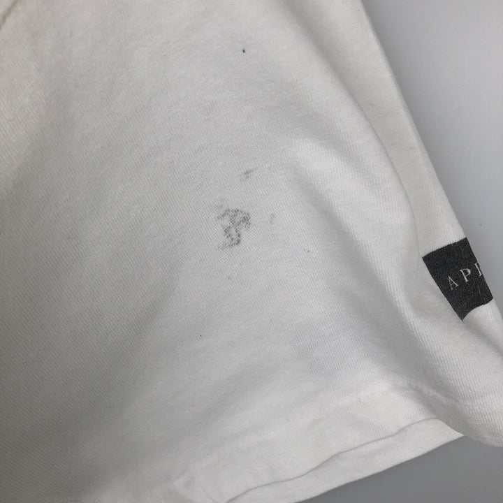 Printed T-shirt, men's size XL unclear white type Vintage Second Hand
