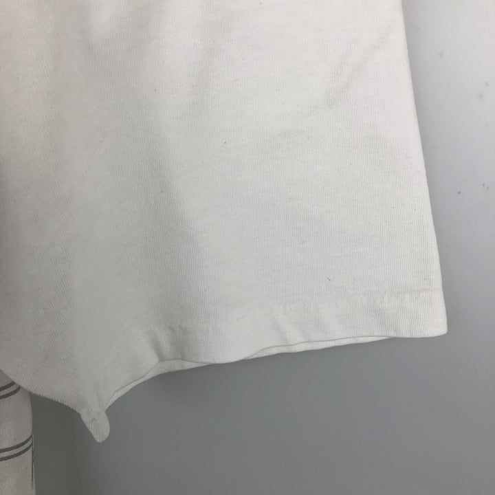 Printed T-shirt, men's size XL unclear white type Vintage Second Hand