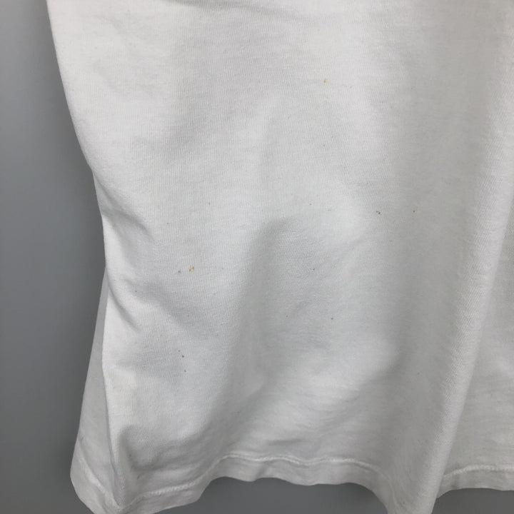 Printed T-shirt, men's size XL unclear white type Vintage Second Hand