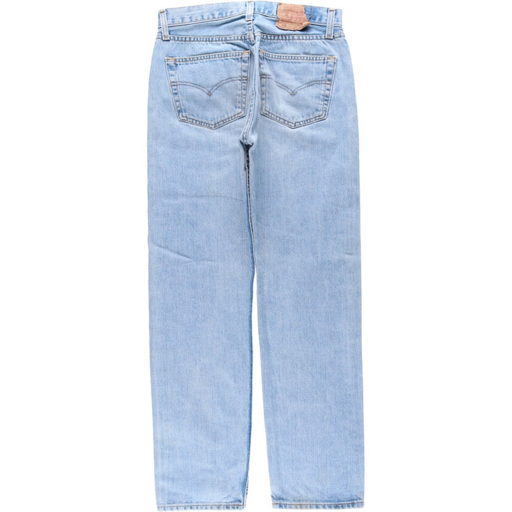 2000'S Levi's 00501-0106 Euro Model Straight Denim Pants, Men's W30 (approx.) cotton blue type Vintage Second Hand