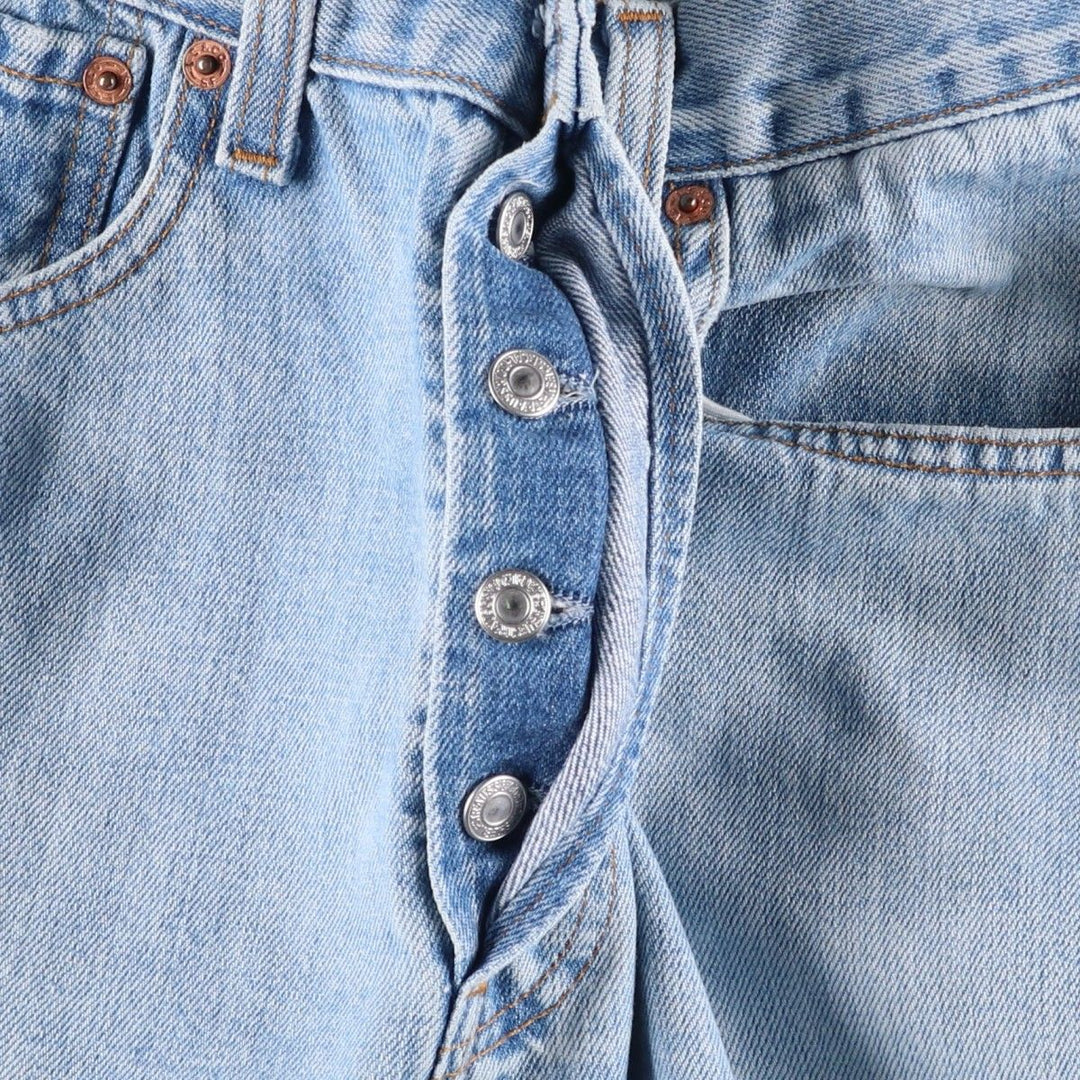 2000'S Levi's 00501-0106 Euro Model Straight Denim Pants, Men's W30 (approx.) cotton blue type Vintage Second Hand