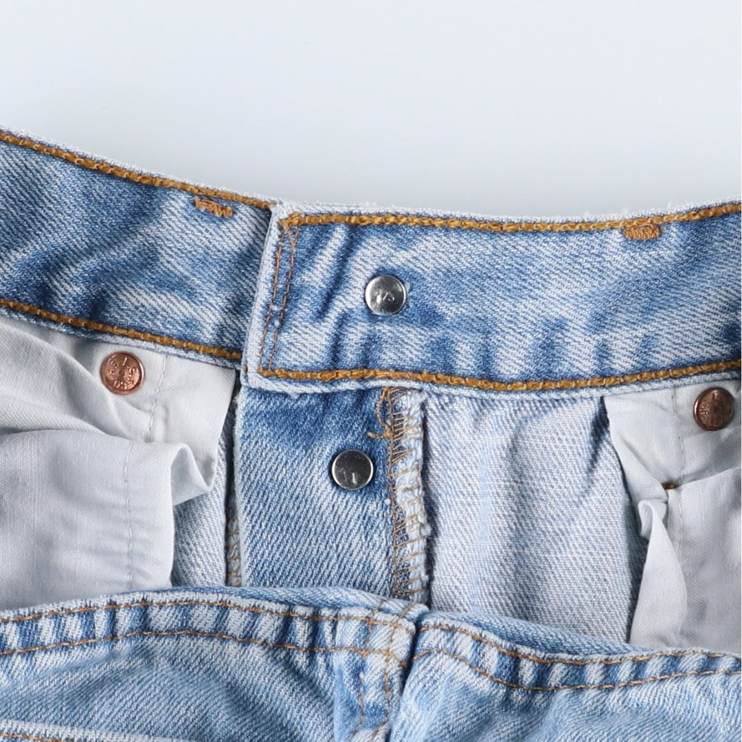 2000'S Levi's 00501-0106 Euro Model Straight Denim Pants, Men's W30 (approx.) cotton blue type Vintage Second Hand