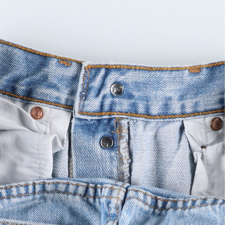 2000'S Levi's 00501-0106 Euro Model Straight Denim Pants, Men's W30 (approx.) cotton blue type Vintage Second Hand