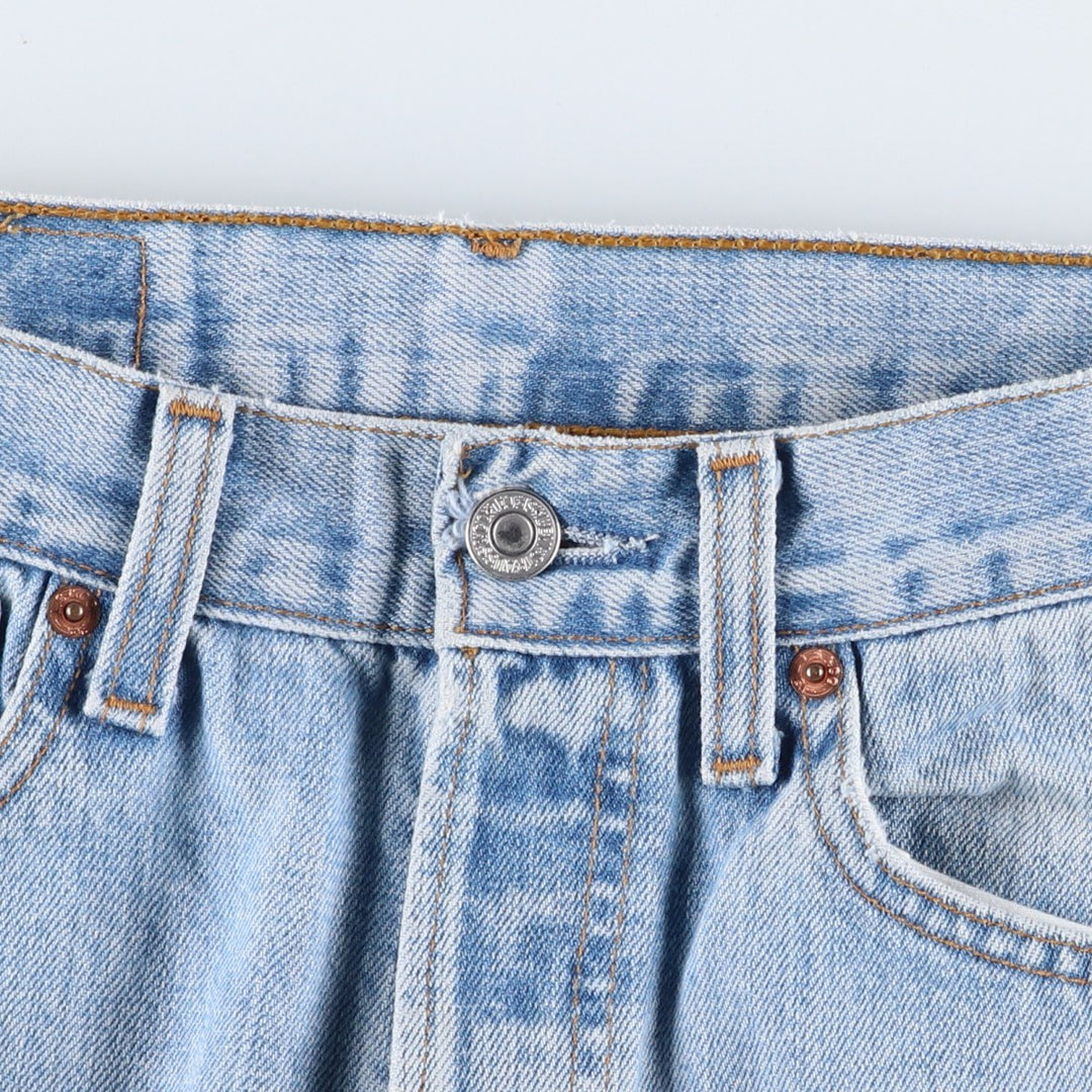 2000'S Levi's 00501-0106 Euro Model Straight Denim Pants, Men's W30 (approx.) cotton blue type Vintage Second Hand