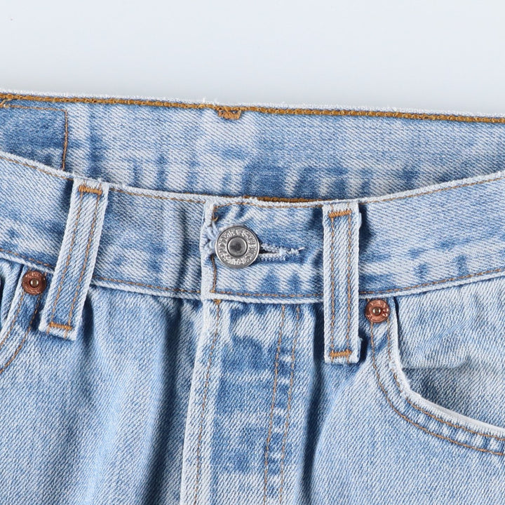 2000'S Levi's 00501-0106 Euro Model Straight Denim Pants, Men's W30 (approx.) cotton blue type Vintage Second Hand