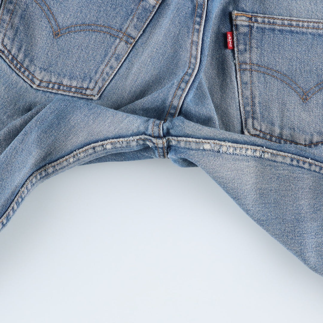 2000'S Levi's 00501-0114 Euro Model Straight Denim Pants, Men's W30 (approx.) cotton blue type Vintage Second Hand