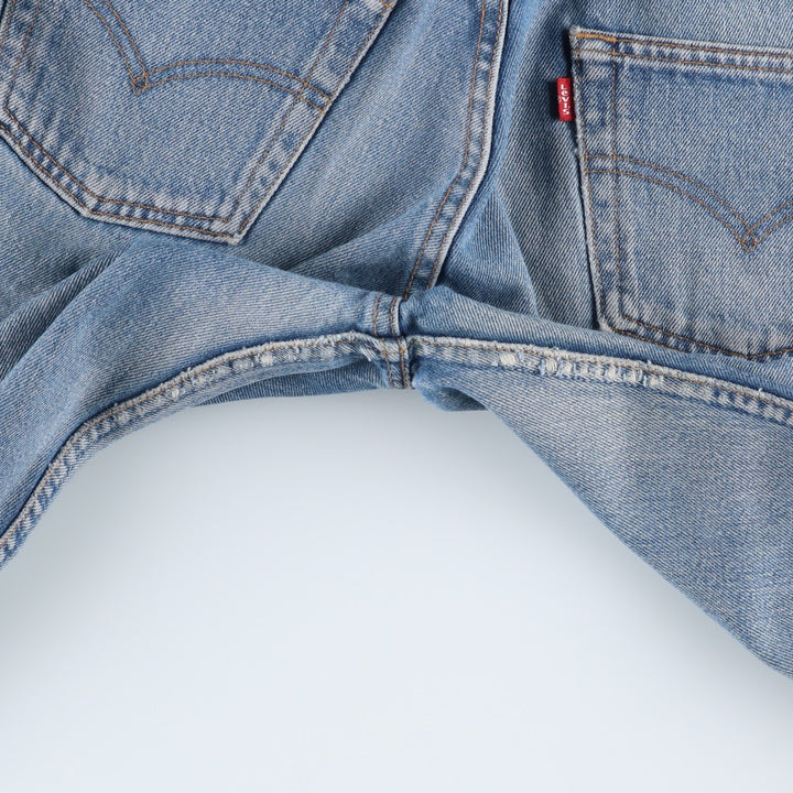2000'S Levi's 00501-0114 Euro Model Straight Denim Pants, Men's W30 (approx.) cotton blue type Vintage Second Hand