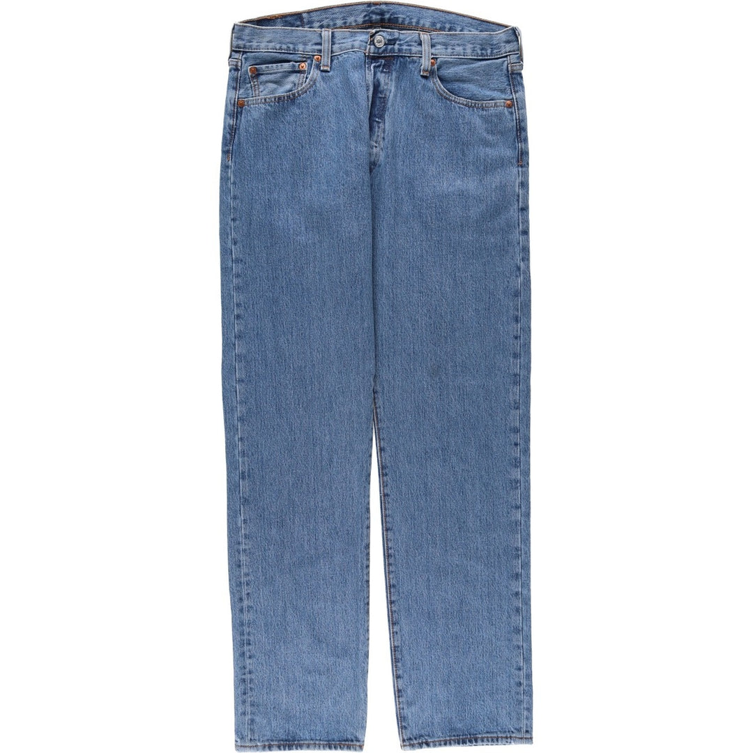 Levi's 501 straight denim pants for men, size W34 cotton blue type Vintage Second Hand