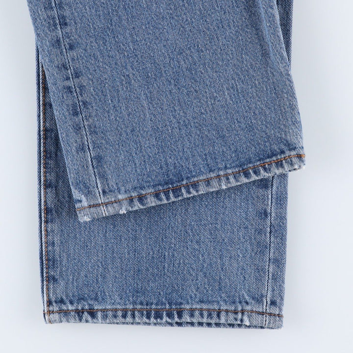 Levi's 501 straight denim pants for men, size W34 cotton blue type Vintage Second Hand