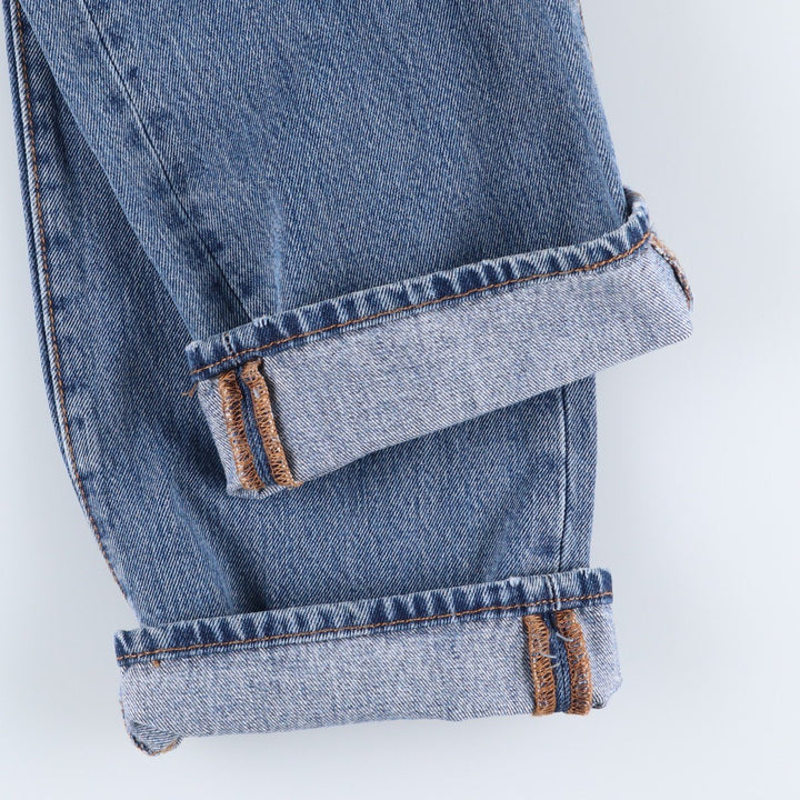 Levi's 501 straight denim pants for men, size W34 cotton blue type Vintage Second Hand
