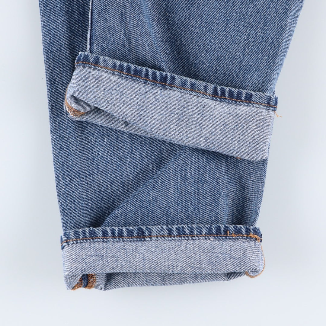 Levi's 501 straight denim pants for men, size W34 cotton blue type Vintage Second Hand