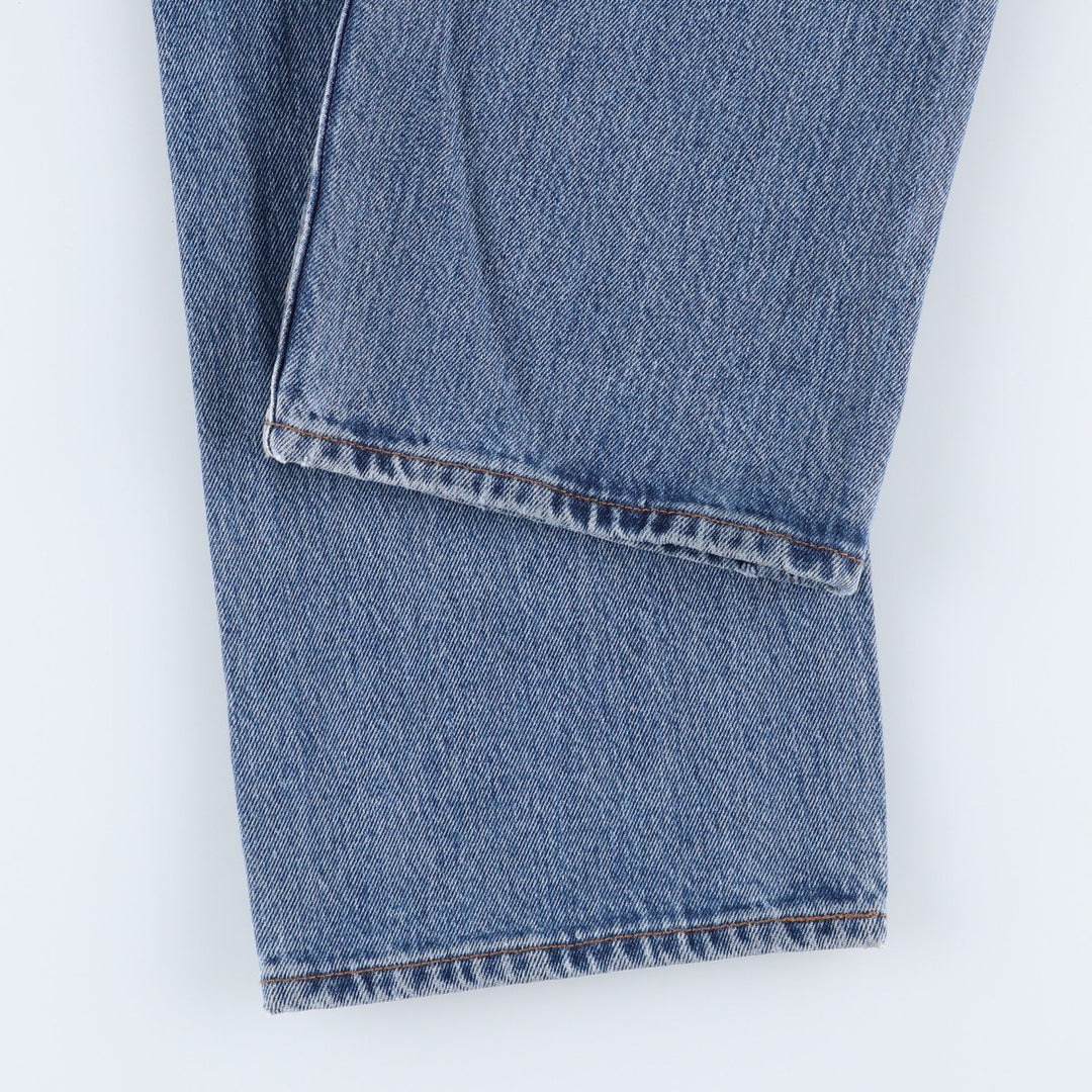 Levi's 501 straight denim pants for men, size W34 cotton blue type Vintage Second Hand