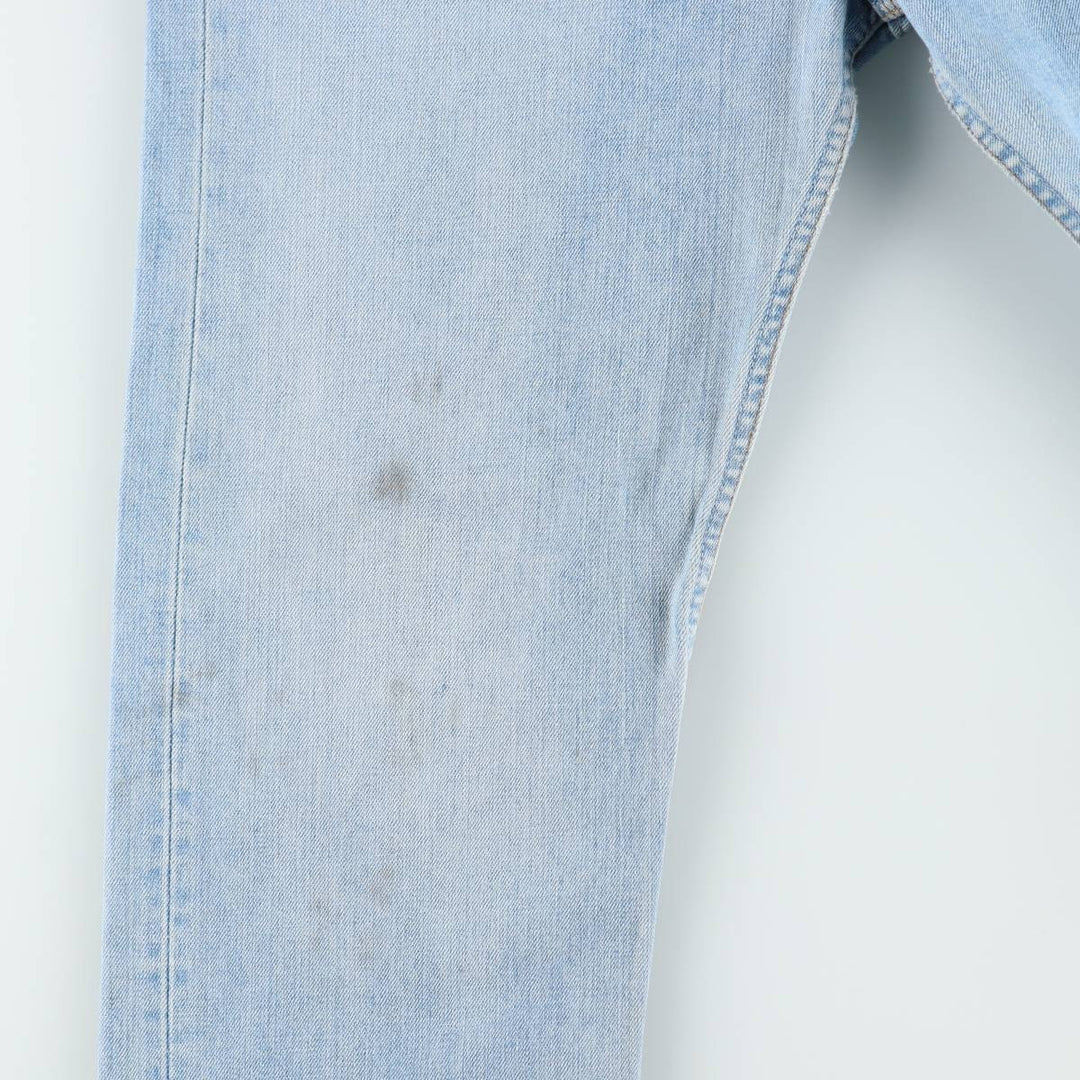 2000'S Levi's 00501-0106 Euro Model Straight Denim Pants, Made in England, Men's W33 (approx.) cotton blue type Vintage Second Hand