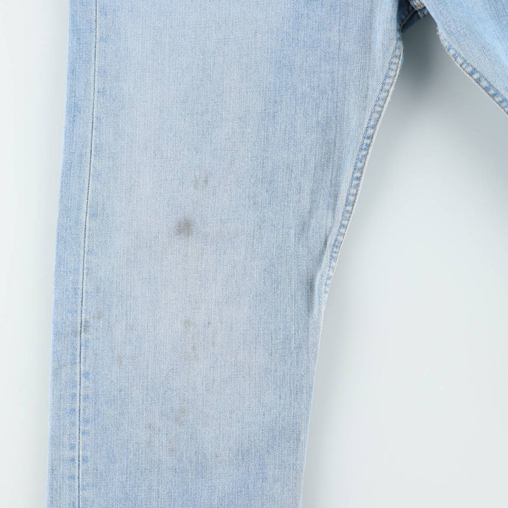 2000'S Levi's 00501-0106 Euro Model Straight Denim Pants, Made in England, Men's W33 (approx.) cotton blue type Vintage Second Hand