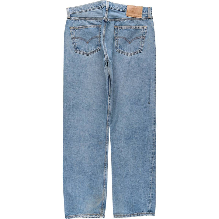 90'S Levi's 501-0193 Straight Denim Pants Made in USA Men's W36 Vintage cotton blue type Vintage Second Hand