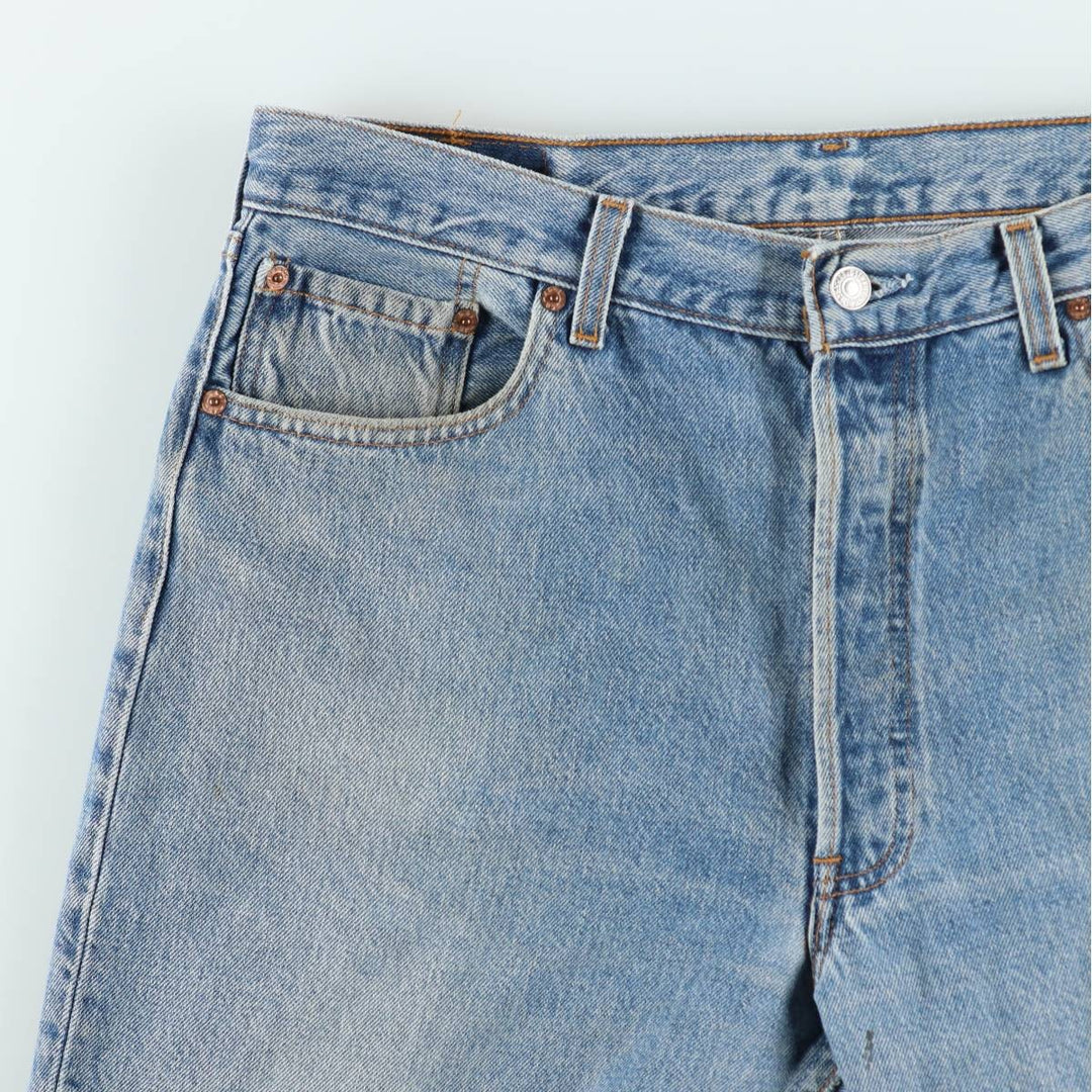 90'S Levi's 501-0193 Straight Denim Pants Made in USA Men's W36 Vintage cotton blue type Vintage Second Hand