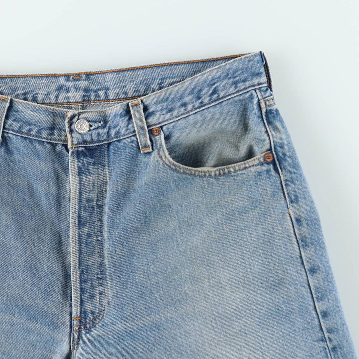 90'S Levi's 501-0193 Straight Denim Pants Made in USA Men's W36 Vintage cotton blue type Vintage Second Hand