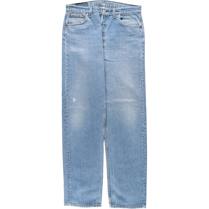 90'S Levi's 501-0115 Straight Denim Pants Made in USA Men's W34 Vintage cotton blue type Vintage Second Hand