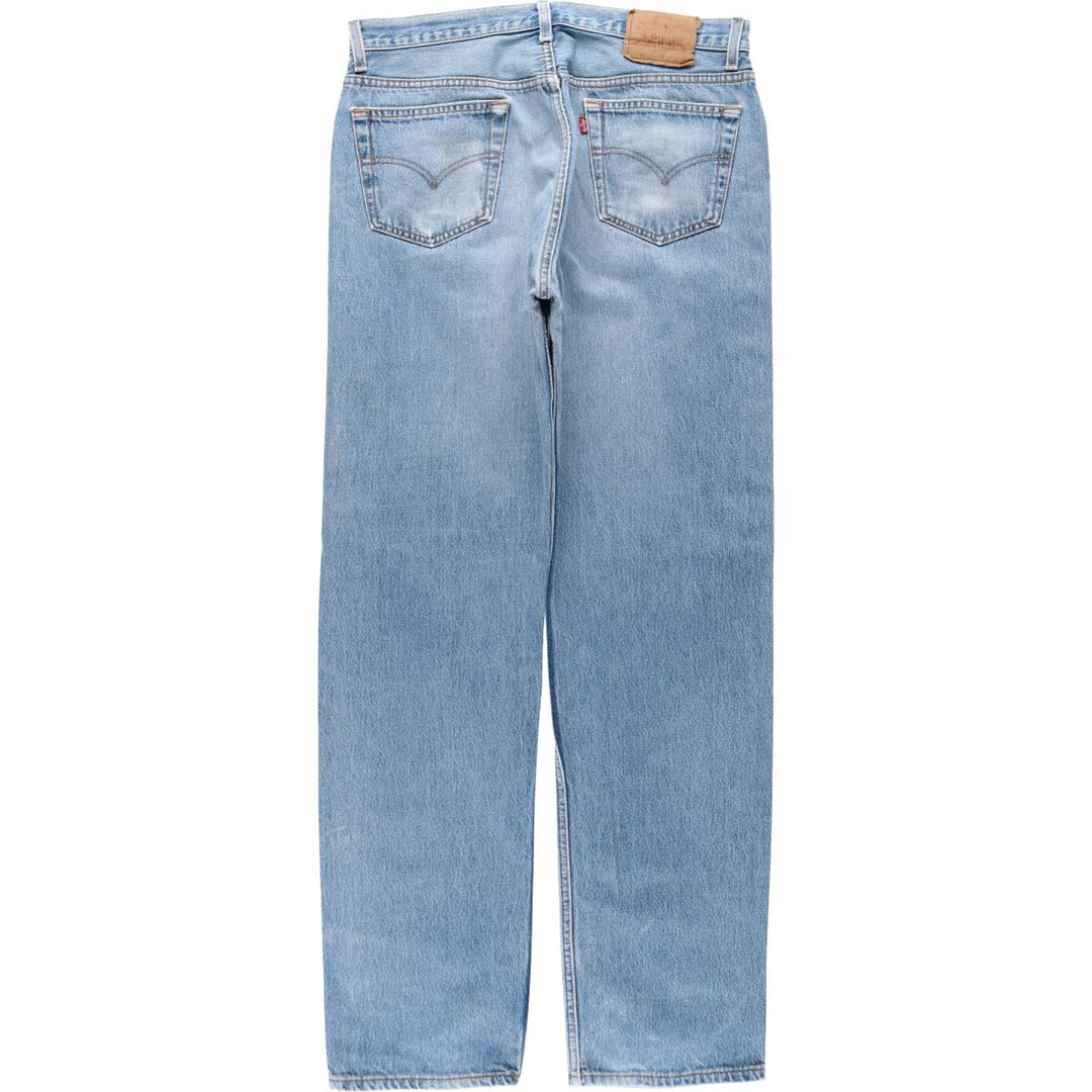 90'S Levi's 501-0115 Straight Denim Pants Made in USA Men's W34 Vintage cotton blue type Vintage Second Hand