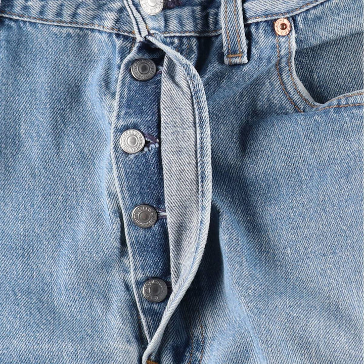 90'S Levi's 501-0115 Straight Denim Pants Made in USA Men's W34 Vintage cotton blue type Vintage Second Hand