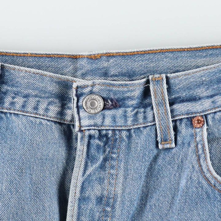 90'S Levi's 501-0115 Straight Denim Pants Made in USA Men's W34 Vintage cotton blue type Vintage Second Hand