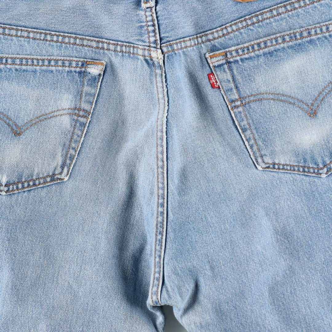 90'S Levi's 501-0115 Straight Denim Pants Made in USA Men's W34 Vintage cotton blue type Vintage Second Hand
