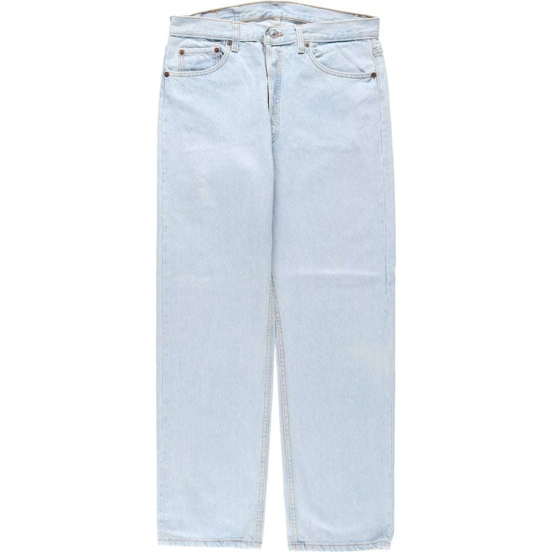 1990'S Levi's 501-0134 Straight Denim Pants, Made in USA, Men's Size W33 (approx.), Vintage cotton blue type Vintage Second Hand