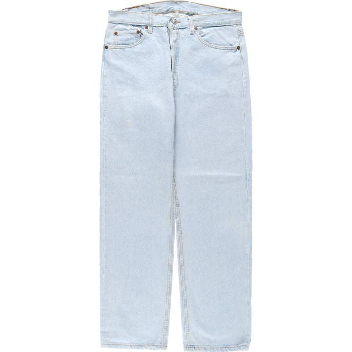 1990'S Levi's 501-0134 Straight Denim Pants, Made in USA, Men's Size W33 (approx.), Vintage cotton blue type Vintage Second Hand