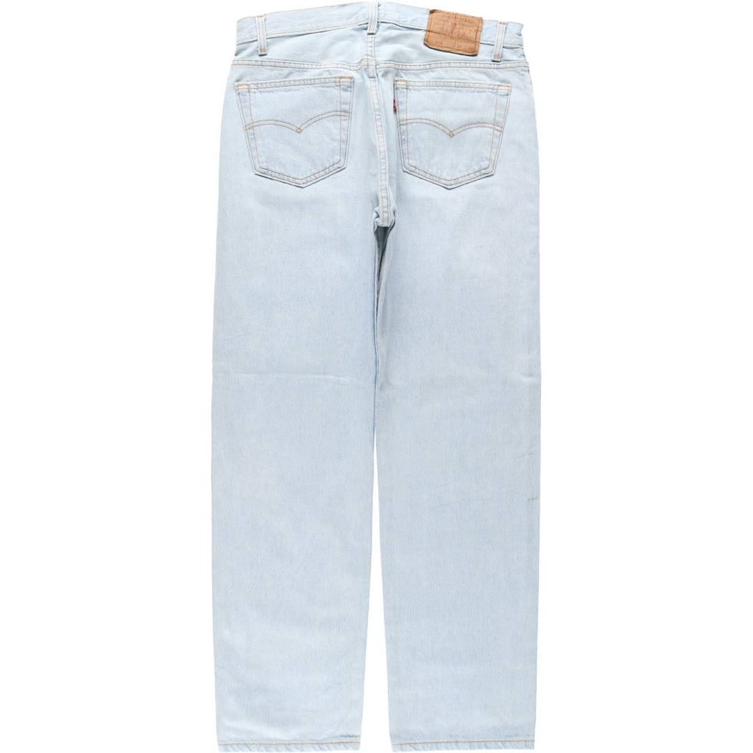 1990'S Levi's 501-0134 Straight Denim Pants, Made in USA, Men's Size W33 (approx.), Vintage cotton blue type Vintage Second Hand