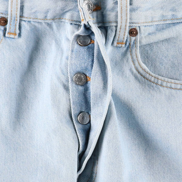 1990'S Levi's 501-0134 Straight Denim Pants, Made in USA, Men's Size W33 (approx.), Vintage cotton blue type Vintage Second Hand