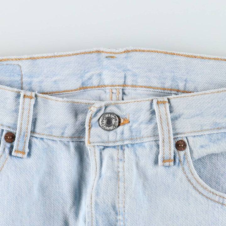 1990'S Levi's 501-0134 Straight Denim Pants, Made in USA, Men's Size W33 (approx.), Vintage cotton blue type Vintage Second Hand