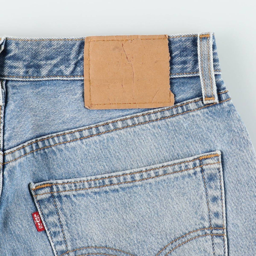 00'S Levi's 501-0193 Straight Denim Pants Made in USA Men's W30 equivalent cotton blue type Vintage Second Hand