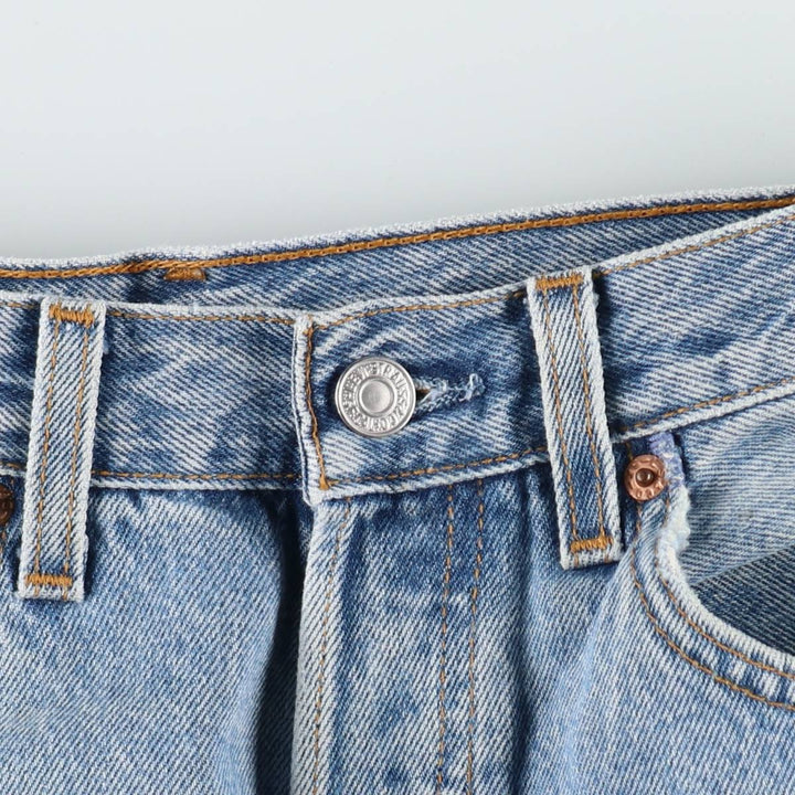 00'S Levi's 501-0193 Straight Denim Pants Made in USA Men's W30 equivalent cotton blue type Vintage Second Hand