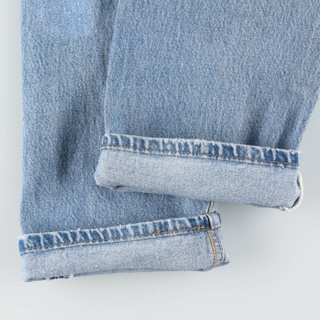 00'S Levi's 501-0193 Straight Denim Pants Made in USA Men's W30 equivalent cotton blue type Vintage Second Hand