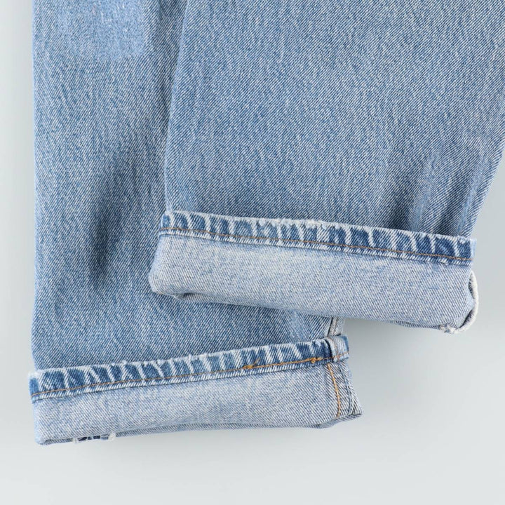 00'S Levi's 501-0193 Straight Denim Pants Made in USA Men's W30 equivalent cotton blue type Vintage Second Hand