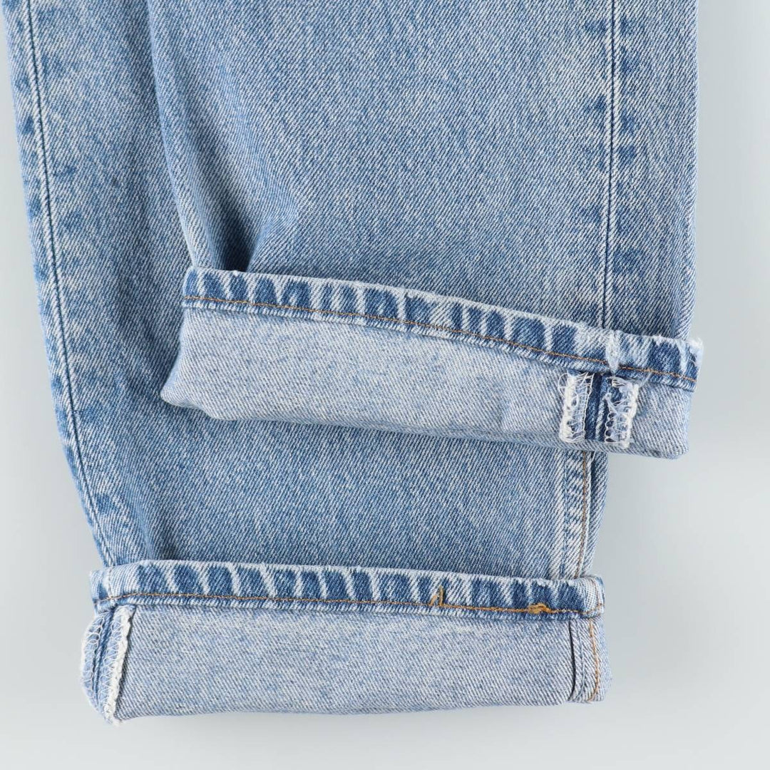 00'S Levi's 501-0193 Straight Denim Pants Made in USA Men's W30 equivalent cotton blue type Vintage Second Hand
