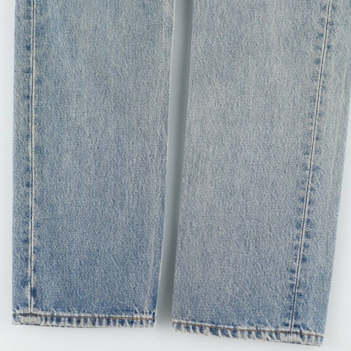 2000'S Levi's 6501-0193 Straight Denim Pants, Made in USA, Women's Size L (equivalent to W29) cotton blue type Vintage Second Hand