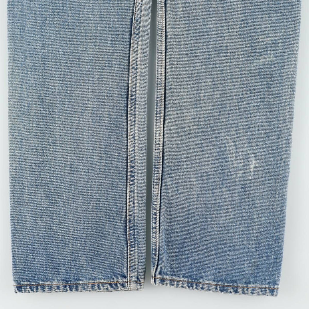 2000'S Levi's 6501-0193 Straight Denim Pants, Made in USA, Women's Size L (equivalent to W29) cotton blue type Vintage Second Hand