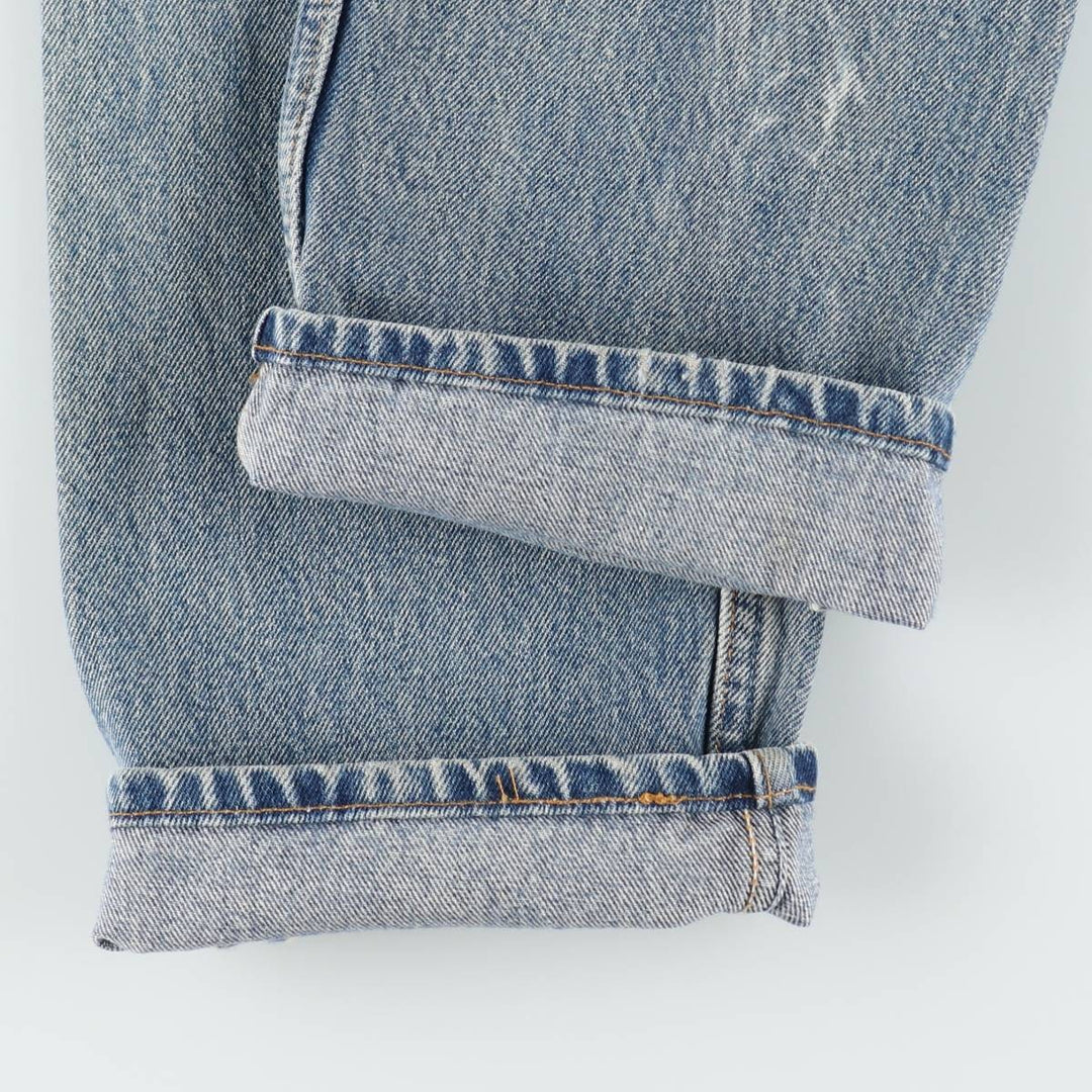 2000'S Levi's 6501-0193 Straight Denim Pants, Made in USA, Women's Size L (equivalent to W29) cotton blue type Vintage Second Hand
