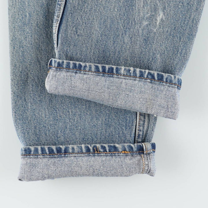 2000'S Levi's 6501-0193 Straight Denim Pants, Made in USA, Women's Size L (equivalent to W29) cotton blue type Vintage Second Hand