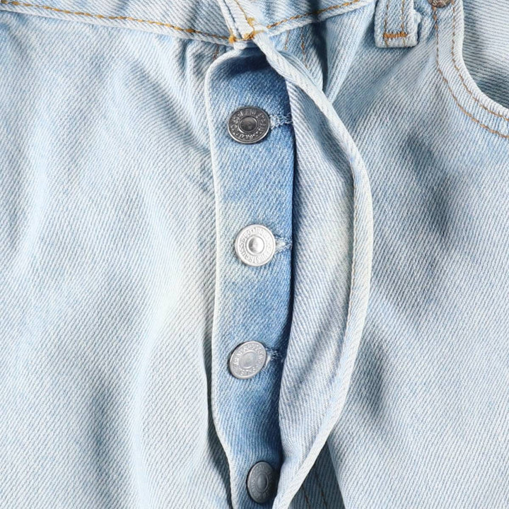 1990'S Levi's 501-5918 Straight Denim Pants, Made in USA, Men's Size W35 (approx.), Vintage cotton Blue type light blue Vintage Second Hand