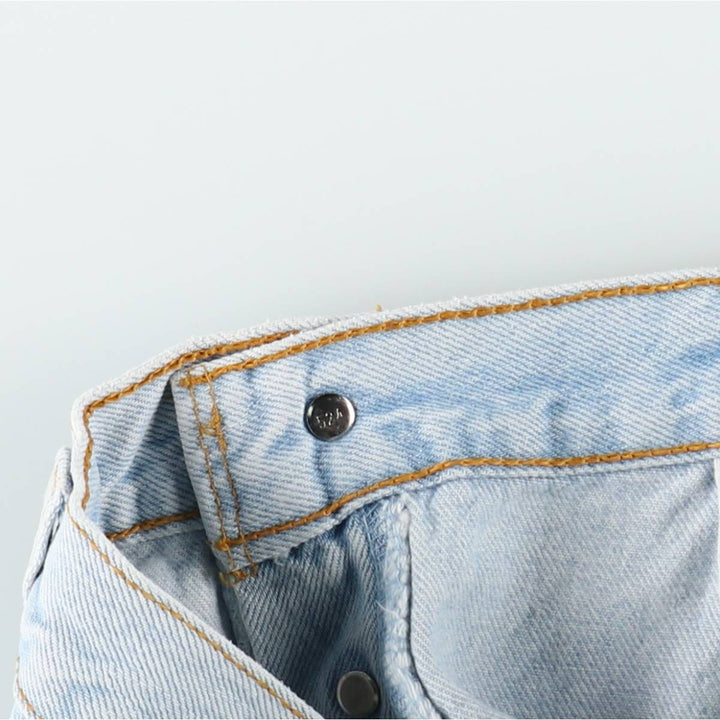 1990'S Levi's 501-5918 Straight Denim Pants, Made in USA, Men's Size W35 (approx.), Vintage cotton Blue type light blue Vintage Second Hand