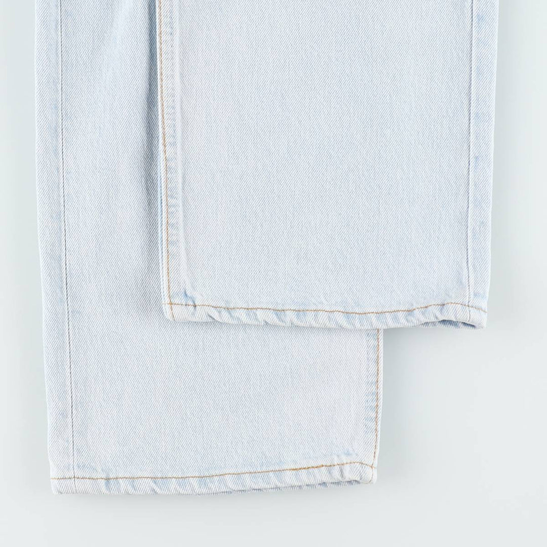 1990'S Levi's 501-5918 Straight Denim Pants, Made in USA, Men's Size W35 (approx.), Vintage cotton Blue type light blue Vintage Second Hand