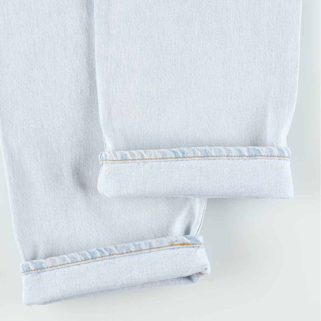 1990'S Levi's 501-5918 Straight Denim Pants, Made in USA, Men's Size W35 (approx.), Vintage cotton Blue type light blue Vintage Second Hand